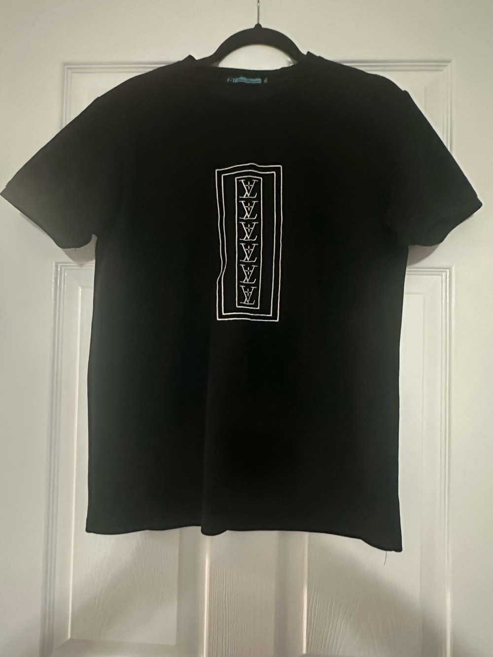 Y2K Vintage Sun Basic Stacked Graphic Velvet Tee